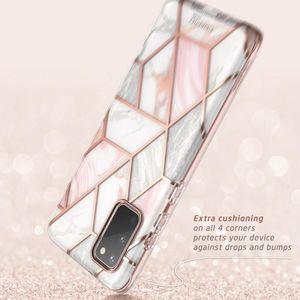 Supcase Etui na telefon Supcase Cosmo do Samsung Galaxy Note 20 Ultra Marble Pink uniwersalny 4