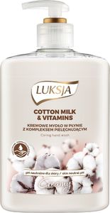 Luksja Luksja Mydło w płynie Creamy Cotton Milk & Vitamins 500ml 1