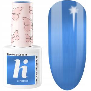 Hi Hybrid Hi Hybrid Lakier hybrydowy Butterfly #343 Unreal Blue 5ml 2