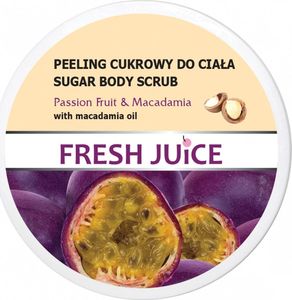 Fresh Juice Peeling cukrowy do ciała Passion Fruit & Macadamia 225ml 1