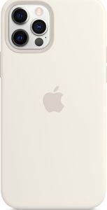 Apple Apple iPhone 12 Pro Max Silicone Case mit MagSafe white 1