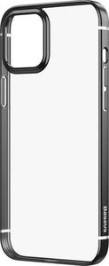 Baseus Przezroczyste etui Baseus Shining Case Apple iPhone 12 Pro Max (czarny) 4