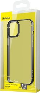 Baseus Przezroczyste etui Baseus Shining Case Apple iPhone 12 Pro Max (czarny) 5