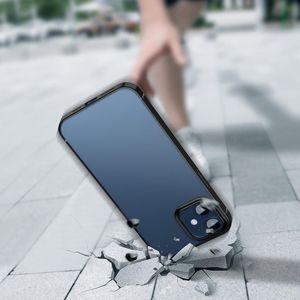 Baseus Przezroczyste etui Baseus Shining Case Apple iPhone 12 Pro Max (czarny) 6