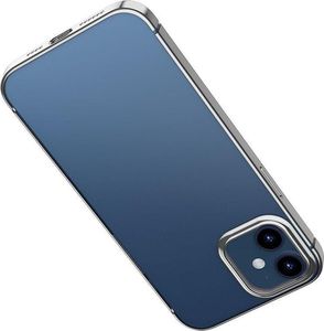 Baseus Przezroczyste etui Baseus Shining Case Apple iPhone 12/12 Pro (srebrny) 3