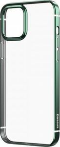 Baseus Przezroczyste etui Baseus Shining Case Apple iPhone 12/12 Pro (zielony) 2