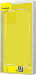 Baseus Przezroczyste etui Baseus Simple Case Apple iPhone 12/12 Pro 5