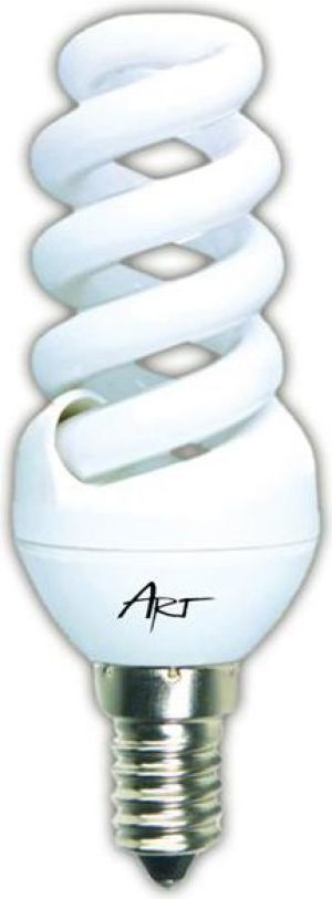 Świetlówka kompaktowa Art Spirala E14 9W (OŚ ART 5003070 9W) 1