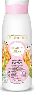 Bielenda Bielenda Beauty Milky Kremowe Mleczko Ryżowe z prebiotykiem do ciała - odżywcze 400ml 1