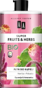 AA Super Fruits & Herbs płyn nawilżająco pobudzający opuncja i amarantus 1