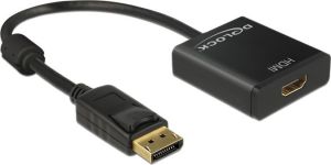 Adapter AV Delock DisplayPort - HDMI czarny (62607) 1