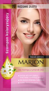 Marion Marion Szampon koloryzujący 4-8 myć nr 72 Różowe Złoto 40ml 1