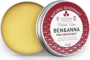Ben&Anna BEN ANNA_Natural Deodorant naturalny dezodorant w kremie w metalowej puszce Grapefruit 45g 1