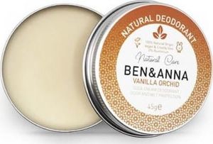 Ben&Anna naturalny dezodorant w kremie w metalowej puszce Vanilla Orchid 45g (4260491220882) 1