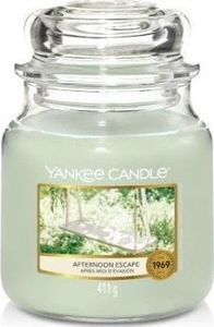 Yankee Candle YANKEE CANDLE_Med Jar średnia świeczka zapachowa Afternoon Escape 411g 1
