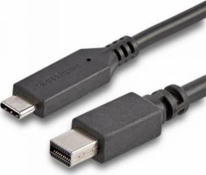 Kabel USB StarTech USB-C - mini DisplayPort 1.8 m Czarny (CDP2MDPMM6B) 1