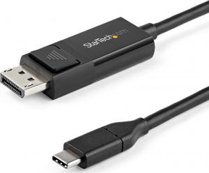 Kabel USB StarTech USB-C - DisplayPort 1.2 m Czarny (CDP2DP2MBD) 1