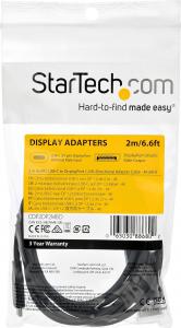 Kabel USB StarTech USB-C - DisplayPort 1.2 m Czarny (CDP2DP2MBD) 5
