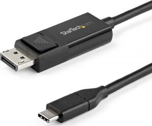 Kabel USB StarTech USB-C - DisplayPort 1 m Czarny (CDP2DP1MBD) 1
