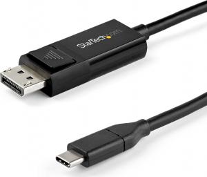 Kabel USB StarTech USB-C - DisplayPort 1.4 m Czarny (CDP2DP142MBD) 1