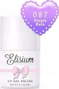 Elisium ELISIUM_UV Gel Polish lakier hybrydowy do paznokci 087 Purple Rain 8ml 1