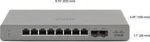 Switch Cisco GS110-8P-HW-EU 6