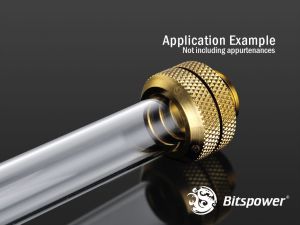 BitsPower Crystal Link Tube 12/10mm, 500mm, przezroczysty (BP-NCCLT12AC-L500) 2