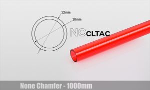 BitsPower Crystal Link Tube 12/10mm, 1000mm, czerwony (BP-NCCLT12ACIRD-L1000) 1