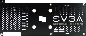 EVGA Backplate do GeForce GTX 970 SSC ACX 2.0+, czarny (100-BP-3973-B9) 1