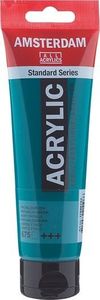 Artequipment Farba akrylowa TALENS AMSTERDAM 120ml 675 - PHTHALO GREEN uniw 1