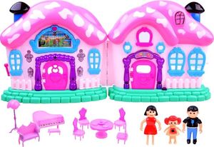 Jokomisiada Bajkowy rozkładany Domek do zabawy mebelki (ZA2635) 2