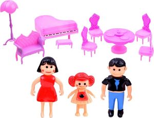 Jokomisiada Bajkowy rozkładany Domek do zabawy mebelki (ZA2635) 4