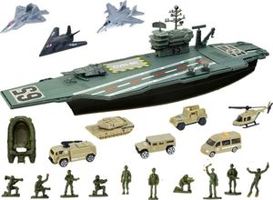 Jokomisiada Duży Lotniskowiec wojskowy + samoloty auta (ZA2355) 3