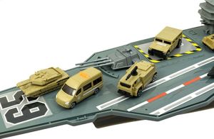 Jokomisiada Duży Lotniskowiec wojskowy + samoloty auta (ZA2355) 7