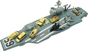 Jokomisiada Duży Lotniskowiec wojskowy + samoloty auta (ZA2355) 8