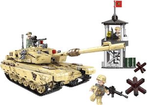 Jokomisiada Klocki czołg 99+wieża kontrolna 1340el. (ZA3472) 4
