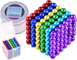 Jokomisiada Kolorowe Kulki magnetyczne 216 szt pudełko ZA3365 1