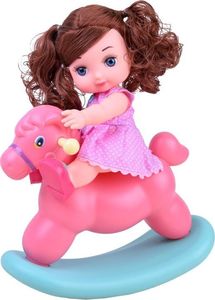 Jokomisiada Lalka bobas + KONIK NA BIEGUNACH akcesoria ZA2927 3