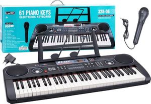Jokomisiada Organy Keyboard + mikrofon 61klawiszy 1