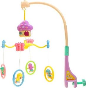 Jokomisiada Pastelowa Karuzela Pozytywka do Łóżeczka 2