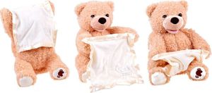 Jokomisiada Pluszowy Miś Peek-a-boo zabawa w chowanego ZA3552 2