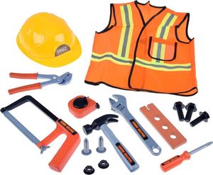 Jokomisiada Zestaw małego budowlańca strój + narzędzia ZA3198 2