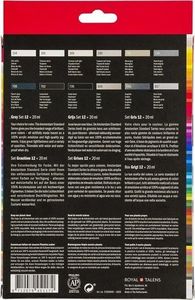 Artequipment TALENS AMSTERDAM ZESTAW 12X20ML GREY COLORS uniw 3