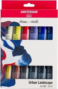 Artequipment TALENS AMSTERDAM ZESTAW 12X20ML URBAN LANDSCAPE uniw 1