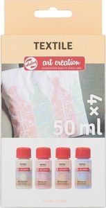 Artequipment TALENS TEXTILE SET 4X50ML PASTEL uniw 1