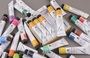 Artequipment Farba olejna Marie's tuba 21ml - 228 CHROME ORANGE YELLOW uniw 3