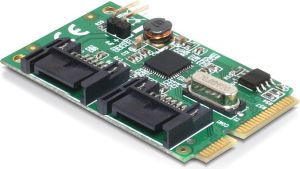 Kontroler Delock Mini PCIe - 2x SATA III (95233) 1