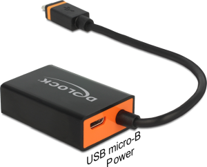 Adapter USB Delock SlimPort (M) na VGA + microUSB (F) (65551) 3
