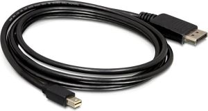 Kabel Delock DisplayPort Mini - DisplayPort 1.8m czarny (82438) 2
