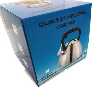 Kesi Czajnik z gwizdkiem stalowy indukcja 3l stal 3
